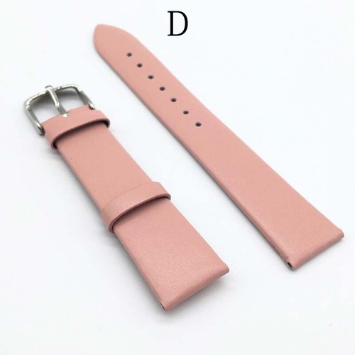 12mm-22mm Men Women Watch Strap PU Leather Watch Band Replace Watch Accessory - Picture 9 of 38