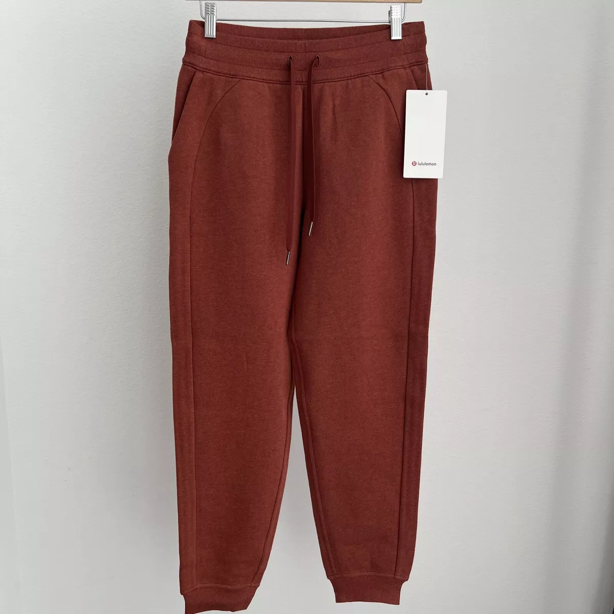 Lululemon Scuba HR Jogger NWT Sizes 2 6 8 DBRH Rust Color High Rise Scuba