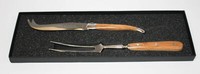 Laguiole Village Performance Kollektion Poliert KäSemesser Glasfaser, Schwarz