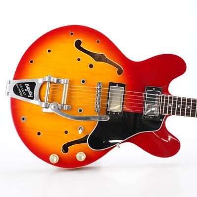 シャドーダンサー Hondo H935 Revival Semi-Hollow Body Sunburst Guitar w