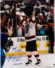 John MacLean New Jersey Devils Autographed Signed 16x20 photo AMCo COA 22556