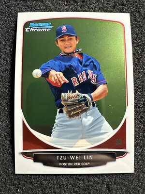 TZU-WEI LIN #BCP133 2013 Bowman Chrome QTY Boston Red Sox