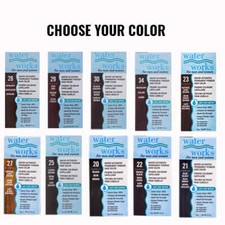 Waterworks Water Activated Permanent Powder Hair Color 6g/0.21 oz - Choose Yours