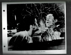 SUPER RARE!! 8X10 1960 ORIG "VISIT TO A SMALL PLANET" Jerry Lewis Lee Patrick!! 