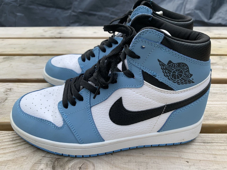 Men’s Nike Air Jordan 1 Retro High OG University Blue UK 8 US 9 EUR 42.5, photo 3 of 5