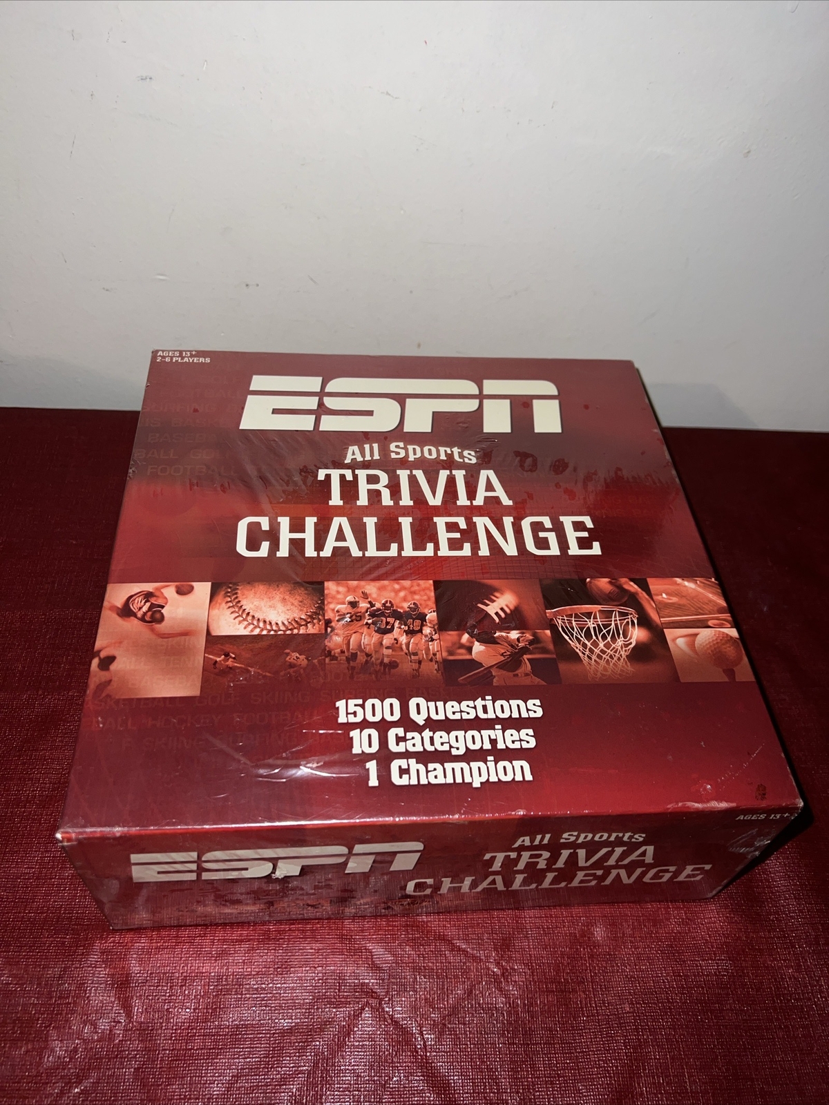 ESPN All Sports Trivia Challenge Board Game New & Factory Sealed! eBay