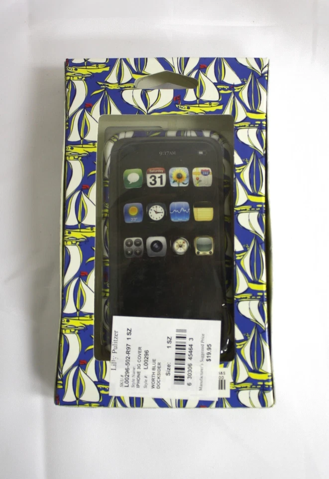 Funda Carcasa Lilly Pulitzer Cell iPhone 3 Destacada en Docksider 3G/3GS Veleros Foto 2 de 2
