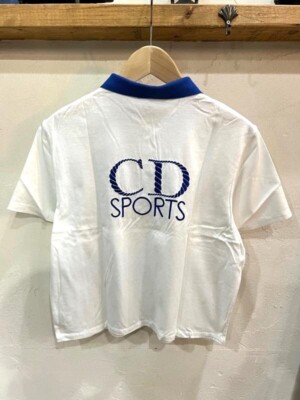 Authentic Christian Dior Sports Vintage Polo Shirt Cotton