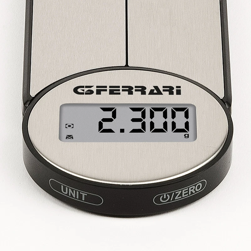 Bilancia da Cucina Pesa Digitale a Batterie G3FERRARI Pieghevole Salva Spazio, fotografia 5 di 11