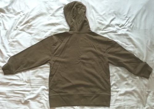Gap Hoodie Jacket Army Green Full Zipper Big Kids Large 10 Cotton New with Tag - Picture 2 of 9