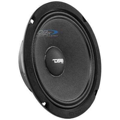 DS18 PRO-NS6.4 6.5'' Shallow Mount Midrange Speaker 300W 4-ohm Slim Loudspeaker