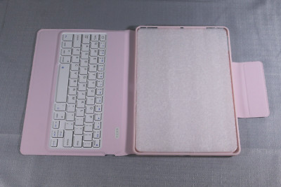 Smart Keyboard Wireless Touchpad Case For iPad 10.2/10.5 Pink