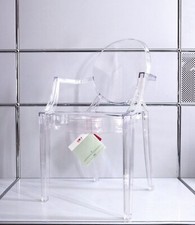 Kartell Lou Lou Ghost Sedia per Bambini in Policarbonato - Trasparente