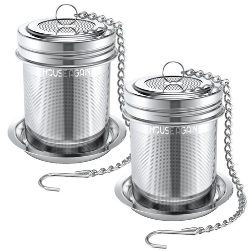 Infusore Per Tè OXO Brew - Filtro Girevole In Acciaio Inox Per Tè Sfuso E Tisane - Foto 13