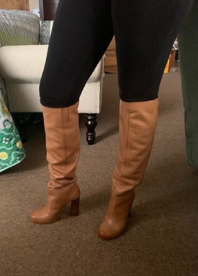 nine west thigh high boots