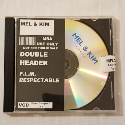 Mel & Kim Appleby VCD Music Video CD DVD Single F.L.M. Respectable NOT 12'' Vinyl