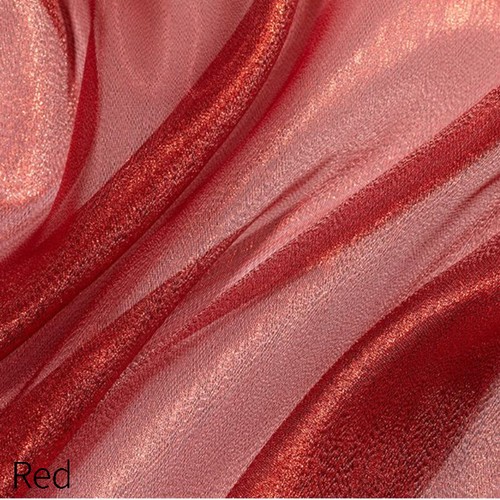 Shimmer Laser Gradient Organza Fabric Soft Mesh Net Sew Dress Costume Crafts DIY - Picture 21 of 31