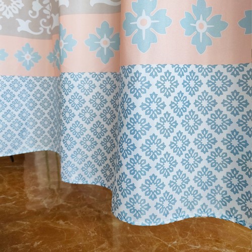 Shower Curtain Printed Polyester Fabric Curtains With 12 Hooks Bathroom Décor - Picture 47 of 200