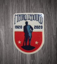Centennial 100 Years Negro League Patch 1920 - 2020 Baseball Jersey MLB Version