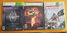 Skyrim Legendary Edition Assassin's Creed IV Black Flag Target Edition+ XBox 360