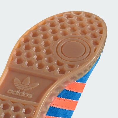 Adidas Hamburg Shoes Original Sneakers Blue Bird/Solar/Gum