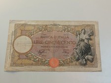 500 lire MIETITRICE (FASCIO) 20-03-1941
