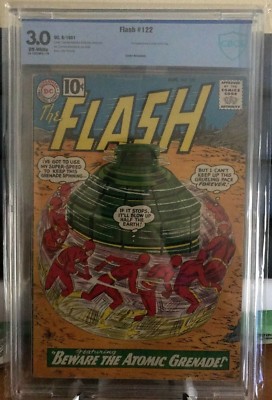 The Flash #122 (Aug 1961, DC) CBCS Graded 3.0