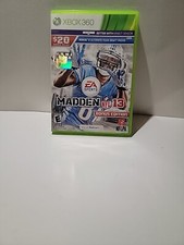Madden NFL 13 XBOX 360 Video Game NFL Football Sports 2013 Walmart Bonus Edition