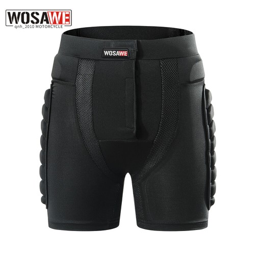WOSAWE Protective Hip Shorts Ski Snowboard Impact Pants Protector Guards Shorts - Picture 1 of 12