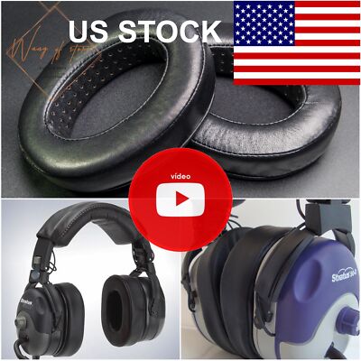 Sheepskin Ear Pads Foam Cushion For Telex Echelon 25xt Stratus 30XT 50d Headset