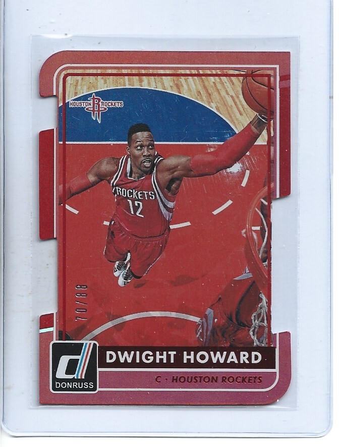 Dwight Howard-Houston Rockets-2015-16 Donruss Inspirations Die Cut #113 (70/88)