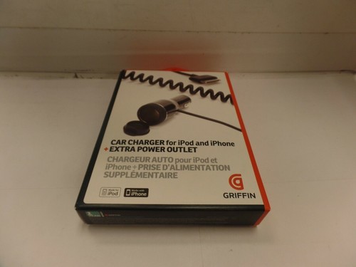 New Griffin GC23055 - Powerjolt Plus Car Charger Extra Power Outlet - 30 pin - Picture 3 of 3