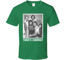 Three's Company Cast Photo 70s Tv Show T Shirt