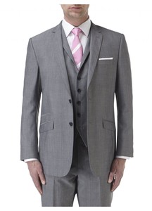 Détails Sur Skopes Laine Mélangée Coupe Ajustée Veste De Costume Egan En Gris Clair