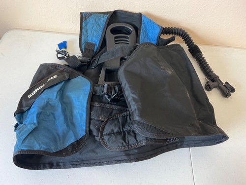 Silhouette Sherwood Adult M/L Free Diving Scuba Vest Black & Blue - 第 1/9 張圖片