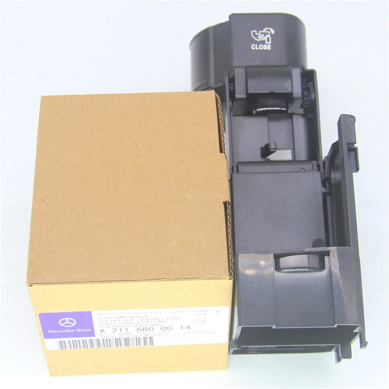 Nuevo portavasos retráctil para Benz W211 E320 E350 E500 W219 CLS500 CLS Foto 4 de 4