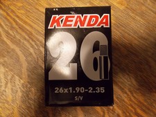 KENDA 26X1.90-2.35 S/V Shrader Valve BIKE TUBE 001/1280
