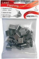 Lead Flashing Fixing Clips - Easy Trim - 20x Faster to Install - Approx 50 Clips