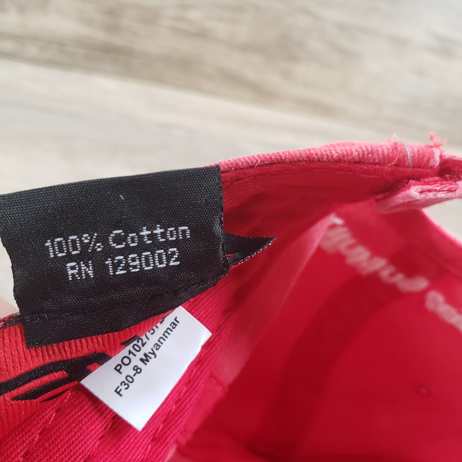 Thinking Cap Hat Cap Strap Back Red Thinkery Logo… - image 7