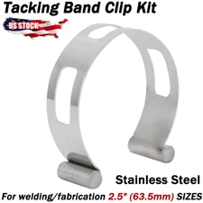2.5'' Exhaust Pipe Tacking Band Clip Kit For Welding & Fabrication Tool 63.5mm