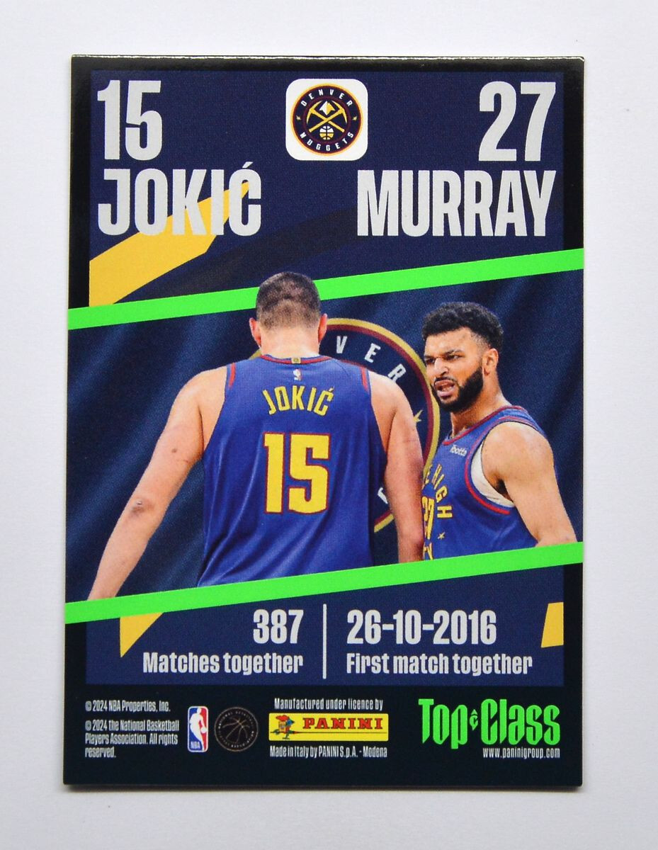 2023-24 Panini NBA Top Class - Synergy Nikola Jokić, Jamal Murray