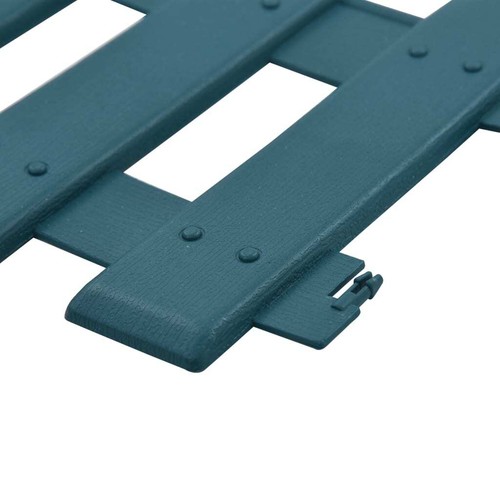 NNEVL Lawn Edgings 25 pcs Green 10 m PP - Bild 6 von 7