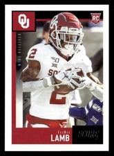 CeeDee Lamb 2020 Score Rookie Card #416 Oklahoma Sooners. rookie card picture