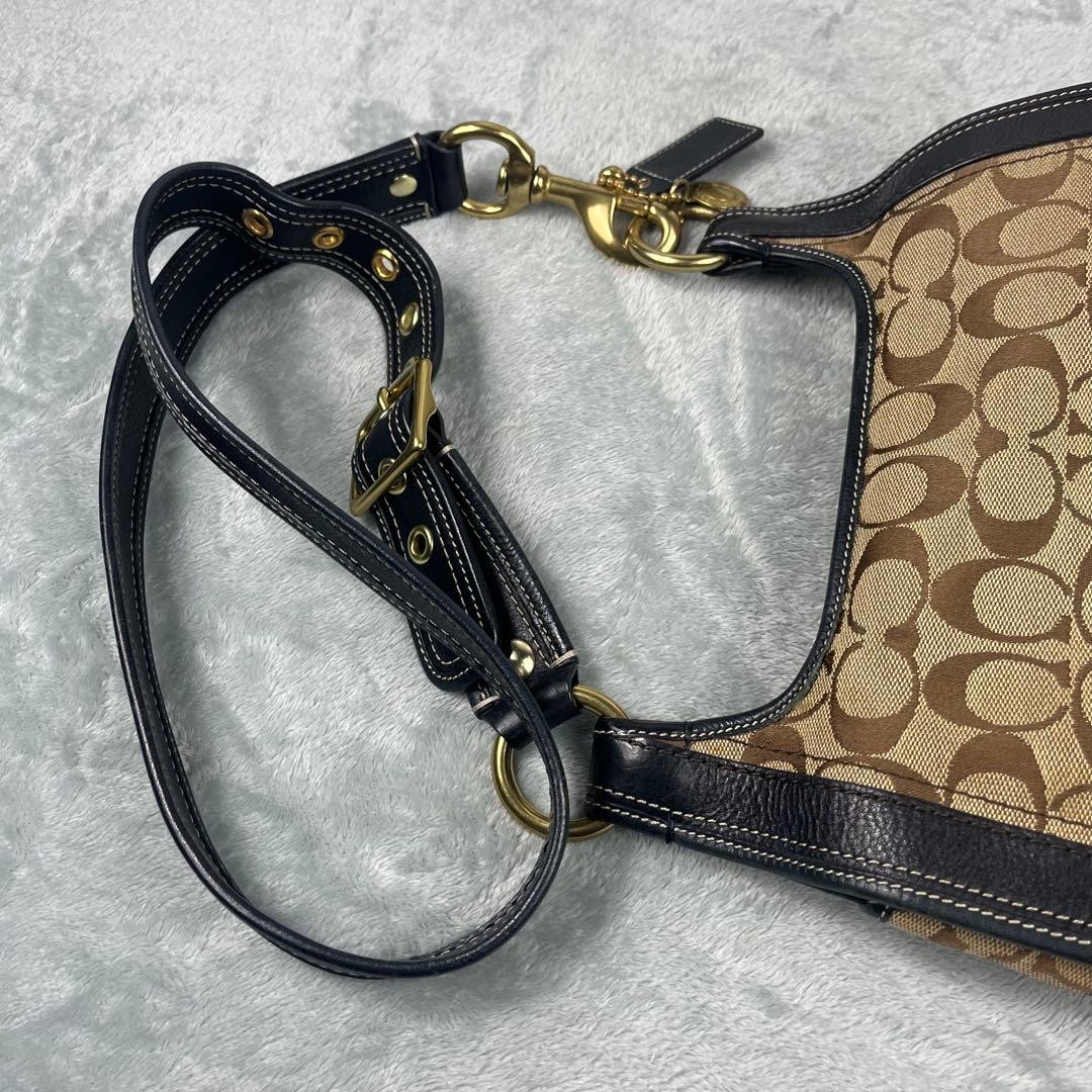 Coach Legacy Shoulder Bag Canvas Brown Authentic G0204591 thumbnail 16