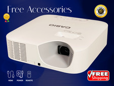 Casio XJ-F210WN DLP Laser Projector for Game Rooms 3500 Lumens TCO Certified 4K