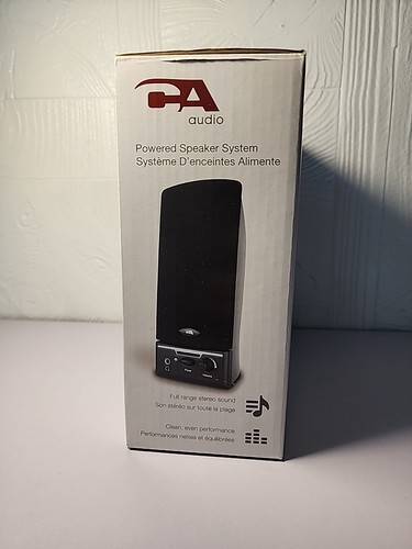 Cyber Acoustics CA-2014 Multimedia Desktop Computer Speakers 3.5mm Ipod Music - Afbeelding 12 van 12