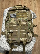 New Unbranded Large 14x19 Camo Backpack, Multiple Pockets