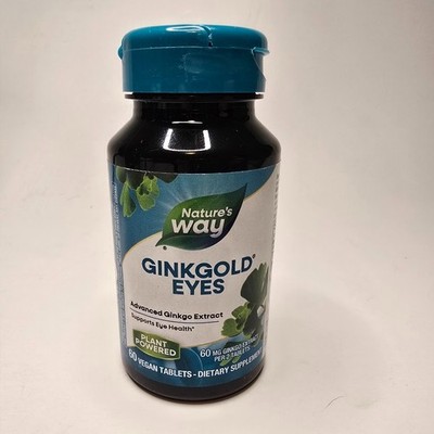 Nature's Way Ginkgold Eyes 60 TABS 60mg EXP 07/31/26