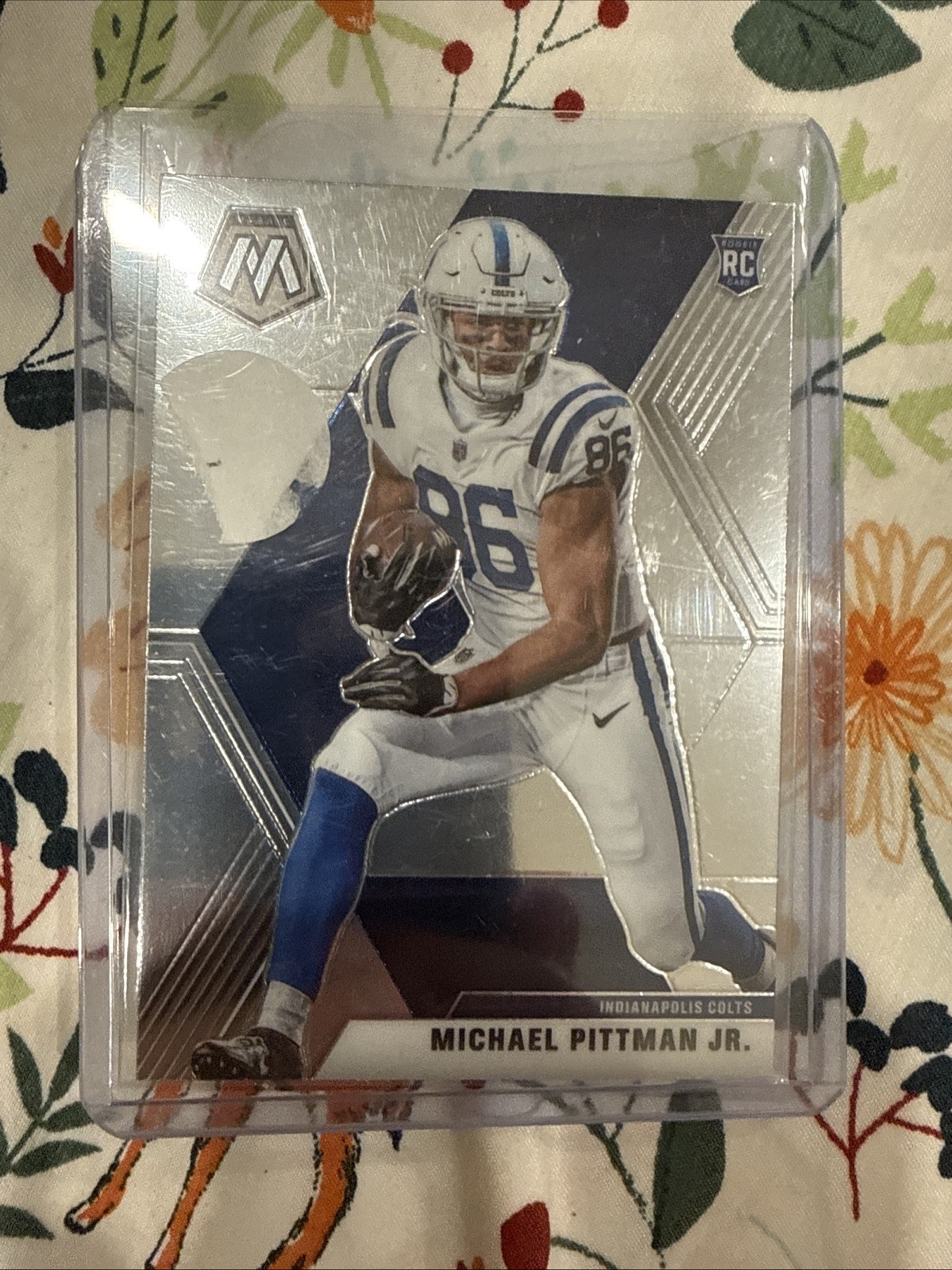 2020 Panini Mosaic - Rookies Michael Pittman Jr. #214 Silver Prizm (RC)