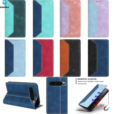 Phone Case Cover for Google 10 9 8A 8 7A 7 6A 6 5 Skin Feel Magnetic Wallet Case - Image 1 of 4